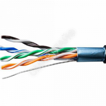 Кабель витая пара F/UTP кат.5E 4х2х24AWG solid Cu PE Outdoor Standard черн. (м) SUPRLAN 01-1028-1 - smartlife-ural.ru – Екатеринбург