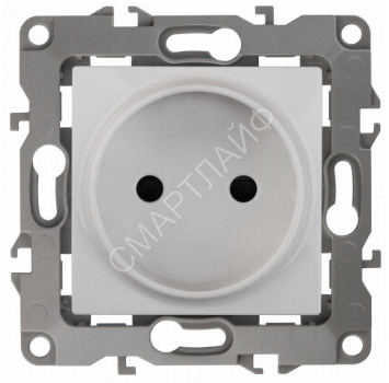 Розетка 1-м СП Эра12 12-2105-01 16А IP20 16AX 250В 2P механизм бел. Эра Б0018254 - smartlife-ural.ru – Екатеринбург