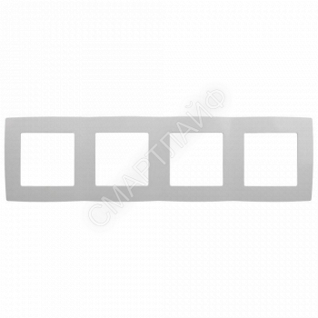 Рамка 4-м 12-5004-01 бел. ЭРА Б0014771 - smartlife-ural.ru – Екатеринбург