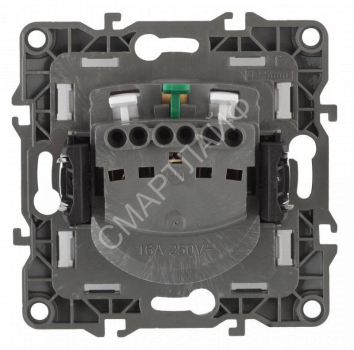 Розетка 1-м СП Эра12 12-2102-01 16А IP20 16AX 250В 2P+E Schuko защ. шторки механизм бел. Эра Б0014687 - smartlife-ural.ru – Екатеринбург