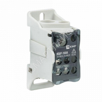 Блок распределительный КРОСС крепеж на панель и DIN КБР-160А EKF plc-kbr160 - smartlife-ural.ru – Екатеринбург