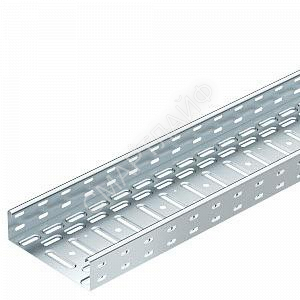 Лоток листовой перфорированный 100х60 L3000 сталь 0.7мм LKS 610 FS RU оцинк. (аналог 50х100) OBO 6048910 - smartlife-ural.ru – Екатеринбург