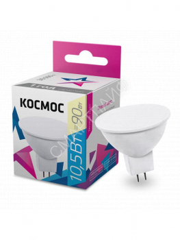 Лампа светодиодная JCDR 10.5Вт 3000К GU5.3 230В КОСМОС LkecLED10.5wJCDRC30 - smartlife-ural.ru – Екатеринбург