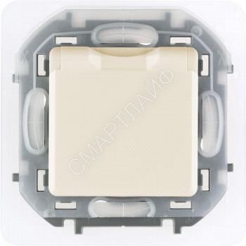 Розетка 1-м СП Inspiria 16А IP44 250В 2P+E защ. шторки с крышкой немецк. стандарт механизм сл. кость IEK 673741 - smartlife-ural.ru – Екатеринбург