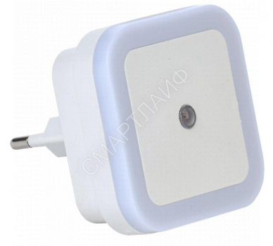 Светильник-ночник 018 квадрат датчик освещения 220В IEK LDNN8-018-SQ-P-00-S-K01 - smartlife-ural.ru – Екатеринбург