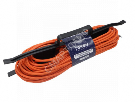 Удлинитель-шнур на рамке 1х30м с заземл. 6А IP44 3х0.75 с защ. крышкой TOKOV ELECTRIC TKE-SR30-075-Z - smartlife-ural.ru – Екатеринбург