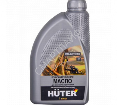 Масло 2Т полусинтетическое для двухтактных двигателей для техники Huter 1л Huter 73/8/3/2 - smartlife-ural.ru – Екатеринбург