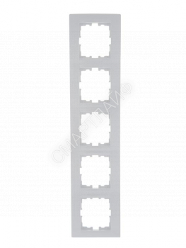 Рамка 5-м Karina горизонт. бел. LEZARD 707-0200-150 - smartlife-ural.ru – Екатеринбург