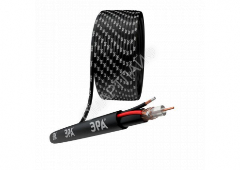 Кабель для аналогового видеонаблюдения KL-0.75-PE КВК-П-2+2х0.75кв.мм 200м черн. Simple Эра Б0052739 - smartlife-ural.ru – Екатеринбург