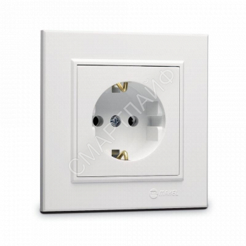 Розетка с/з СП Karea 16А IP20 бел. Makel 56001028 - smartlife-ural.ru – Екатеринбург