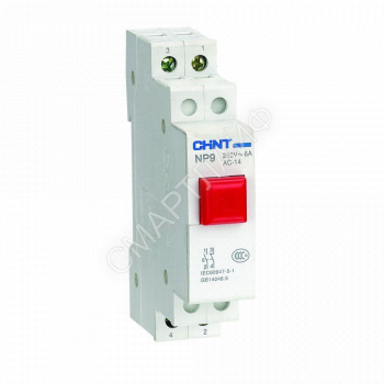 Кнопка модульная NP9-01/2 без подсветки 1НЗ красн. (R) CHINT 584057 - smartlife-ural.ru – Екатеринбург
