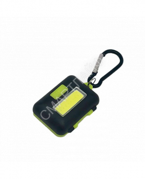 Фонарь брелок кемпинговый походный 2ВтCOBLED 3xAAA корпус ABS-пластик карабин КОСМОС KOC204B - smartlife-ural.ru – Екатеринбург