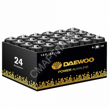 Элемент питания алкалиновый AA/LR6 1.5В Power Alkaline Pack-24 (уп.24шт) DAEWOO 5042087 - smartlife-ural.ru – Екатеринбург
