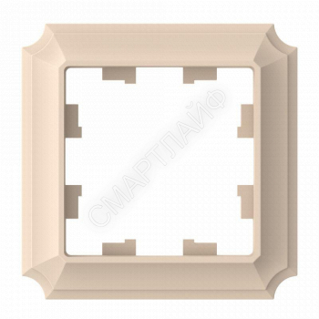 Рамка 1-пост. AtlasDesign Antique песочн. SE ATN101201 - smartlife-ural.ru – Екатеринбург