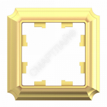 Рамка 1-м AtlasDesign Antique зол. SE ATN101601 - smartlife-ural.ru – Екатеринбург