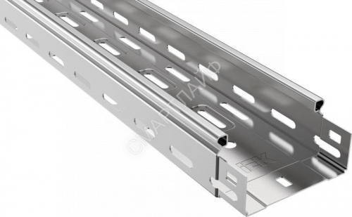 Лоток листовой перфорир. 100х50 L3000 сталь 0.5мм IEK CLP10-050-100-055-3 - smartlife-ural.ru – Екатеринбург