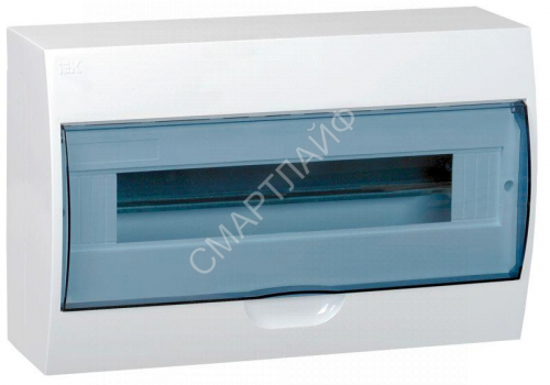 Корпус навесной ЩРН-П-18 Krepta 3 IP41 пластик. бел. IEK MKP12-N-18-40-10 - smartlife-ural.ru – Екатеринбург