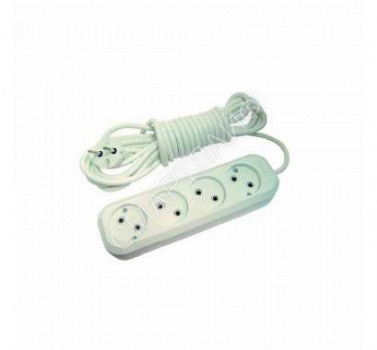 Удлинитель 4х5м без заземл. 10А IP20 Makel MGP144 - smartlife-ural.ru – Екатеринбург