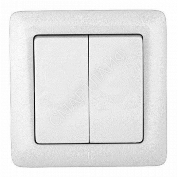 Выключатель 2-кл. СП Хит 6А IP20 250В бел. SE VS56-234-B - smartlife-ural.ru – Екатеринбург