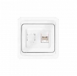 Розетка компьютерная 1-м СП Валери бел. UNIVersal В0035 - smartlife-ural.ru – Екатеринбург