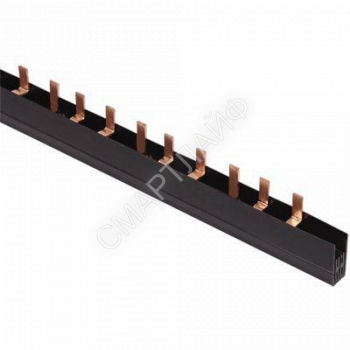 Шина соединительная PIN 3п 100А шаг 27мм (дл.1м) IEK YNS51-3-100 - smartlife-ural.ru – Екатеринбург
