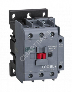 Контактор КМ-102 3п 40А кат. 230В AC 1НО+1НЗ AC-3 AC-4 DEKraft 22006DEK - smartlife-ural.ru – Екатеринбург