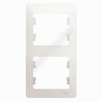 Рамка 2-м Glossa вертикал. перламутр SE GSL000606 - smartlife-ural.ru – Екатеринбург