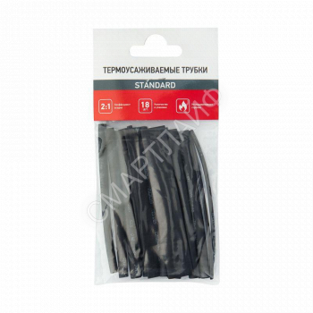 Набор трубок термоусадочных №5 STANDARD ТУТ нг (уп.18шт по 10см) Rexant 29-0105 - smartlife-ural.ru – Екатеринбург