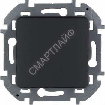 Переключатель перекрестный 1-кл. Inspiria 10А IP20 250В 10AX винтов. клеммы механизм антрацит Leg 673683 - smartlife-ural.ru – Екатеринбург