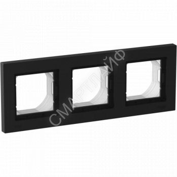 Рамка 3-м AtlasDesign Aqua IP44 карбон SE ATN441003 - smartlife-ural.ru – Екатеринбург