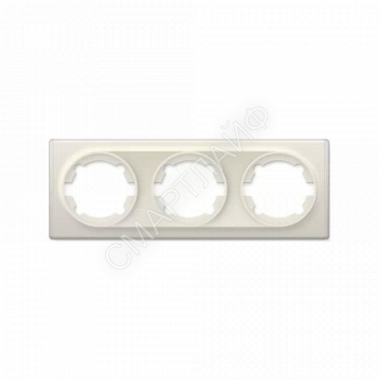 Рамка 3-м Florence беж. 1E52301301 OneKeyElectro 2172807 - smartlife-ural.ru – Екатеринбург