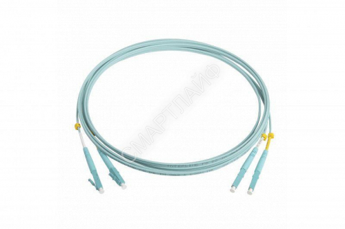 Патч-корд FC-D2-503-LC/PR-LC/PR-H-3M-LSZH-AQ волоконно-оптический (шнур) MM50/125(OM3) LC-LC duplex 10G/40G LSZH 3м Hyperline 34455 - smartlife-ural.ru – Екатеринбург
