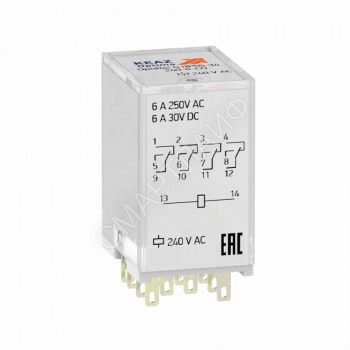 Реле промежуточное OptiRel G RP55-34-110-6-CO/TI КЭАЗ 281110 - smartlife-ural.ru – Екатеринбург
