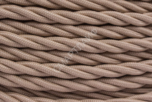 Провод ретро 3х1.5 матов. капучино (уп.50м) Bironi B1-434-716-50 - smartlife-ural.ru – Екатеринбург