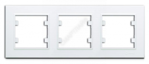 Рамка 3-м Karea горизонт. бел. Makel 56001703 - smartlife-ural.ru – Екатеринбург