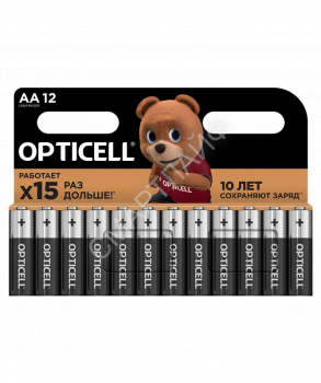 Элемент питания алкалиновый AA/LR6 (блист. 12шт) Basic Opticell 5051010/6051010 - smartlife-ural.ru – Екатеринбург