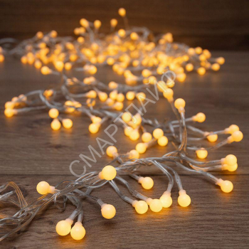 Гирлянда светодиодная "Мишура LED" 3м 288LED желт. 18Вт 220-240В IP20 провод ПВХ прозр. Neon-Night 303-601 - smartlife-ural.ru – Екатеринбург