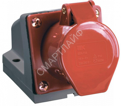 Розетка ОП 32А 380В 3P+PE+N ССИ-125 IP44 IEK PSR12-032-5 - smartlife-ural.ru – Екатеринбург