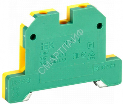 Зажим наборный ЗНИ-4PEN 4кв.мм (JXB-земля) IEK YZN20-004-K52 - smartlife-ural.ru – Екатеринбург