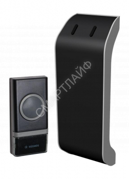 Звонок беспроводной полиф. 23 мелодии 150м 1 кноп. IP44 2хAA (не в компл.) черн. КОСМОС KOC_AG510B - smartlife-ural.ru – Екатеринбург