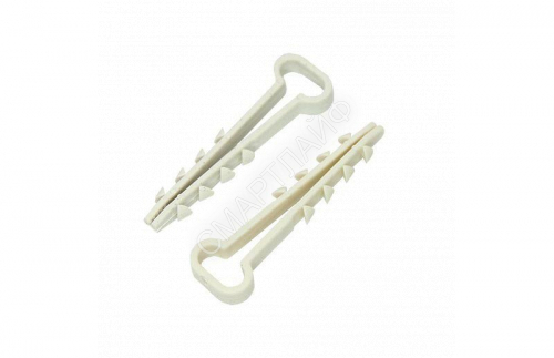 Дюбель-хомут 5-10 для плоского кабеля бел. (уп.100 шт) PROCONNECT 07-4611 - smartlife-ural.ru – Екатеринбург