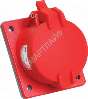 Розетка СП Magnum 32А 200/346-240/415В 3P+PE+N 6ч ССИ-425 IP44 IEK PSN42-032-5 - smartlife-ural.ru – Екатеринбург