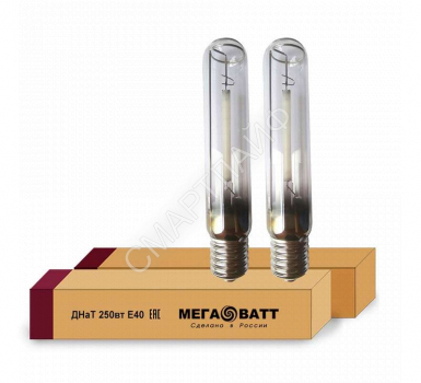 Лампа газоразрядная натриевая ДНаТ 250 E40 (25) МЕГАВАТТ 02942 - smartlife-ural.ru – Екатеринбург