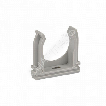 Держатель для труб (клипса) d25мм сер. (уп.10шт) Plast EKF derj-z-25n-r - smartlife-ural.ru – Екатеринбург