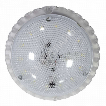 Светильник светодиодный СПЕЦСВЕТ 03-007-401 "ЖКХ-LED" 7Вт 6500К IP50 840лм ф133 с датчиком (инд. упак.) Элетех 1030450337 - smartlife-ural.ru – Екатеринбург