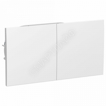 Розетка 2-м СП AtlasDesign 16А IP20 с заземл. защ. шторки со сдвижн. крышкой в сборе бел. SE ATN000128 - smartlife-ural.ru – Екатеринбург