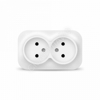 Розетка 2-м ОП 10А IP20 без заземл. бел. IONICH 1417 - smartlife-ural.ru – Екатеринбург