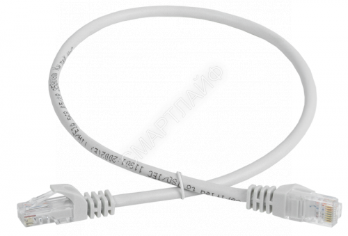 Патч-корд кат.5E UTP 0.5м сер. GENERICA PC01-C5EU-05M-G - smartlife-ural.ru – Екатеринбург