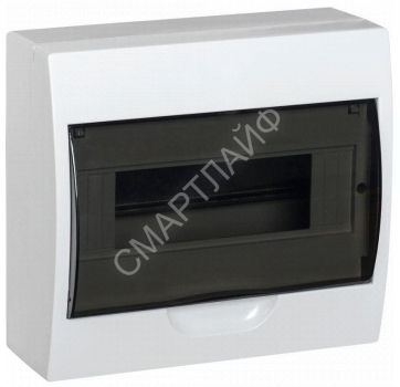 Корпус навесной ЩРН-Пк-10 Krepta 3 IP41 пластик. бел. IEK MKP12-N-04-10-41 - smartlife-ural.ru – Екатеринбург