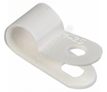 Скоба крепежная 6мм нейлон. бел. (уп.50шт) IEK USK11-06-050-K01 - smartlife-ural.ru – Екатеринбург